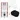 Toiletset Mat zwart met Spoelrand + Maxaro Flush inbouwreservoir TOI1018