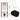 Toiletset Mat zwart met Spoelrand + Maxaro Flush inbouwreservoir TOI1084