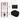 Toiletset Mat zwart met Spoelrand + Maxaro Flush inbouwreservoir TOI1116