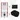 Toiletset Mat zwart met Spoelrand + Maxaro Flush inbouwreservoir TOI1150