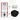 Toiletset Mat zwart zonder Spoelrand + Maxaro Flush inbouwreservoir TOI1230