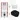 Toiletset Mat zwart met Spoelrand + Maxaro Flush inbouwreservoir TOI1248