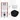 Toiletset Mat zwart zonder Spoelrand + Maxaro Flush inbouwreservoir TOI1263