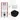 Toiletset Mat zwart zonder Spoelrand + Maxaro Flush inbouwreservoir TOI1264