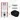 Toiletset Mat zwart met Spoelrand + Maxaro Flush inbouwreservoir TOI1314