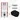 Toiletset Mat zwart met Spoelrand + Maxaro Flush inbouwreservoir TOI1315