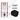 Toiletset Mat zwart zonder Spoelrand + Maxaro Flush inbouwreservoir TOI1320