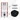 Toiletset Mat zwart zonder Spoelrand + Maxaro Flush inbouwreservoir TOI1329