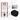 Toiletset Mat zwart met Spoelrand + Maxaro Flush inbouwreservoir TOI1349