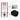 Toiletset Mat zwart met Spoelrand + Maxaro Flush inbouwreservoir TOI1350