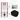 Toiletset Mat zwart zonder Spoelrand + Maxaro Flush inbouwreservoir TOI1354
