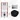 Toiletset Mat zwart zonder Spoelrand + Maxaro Flush inbouwreservoir TOI1362
