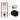 Toiletset Mat zwart met Spoelrand + Maxaro Flush inbouwreservoir TOI1383