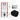 Toiletset Mat zwart zonder Spoelrand + Maxaro Flush inbouwreservoir TOI1387