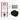 Toilet set Matte black with rim + Maxaro Flush concealed cisterns TOI1416
