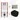 Toiletset Mat zwart zonder Spoelrand + Maxaro Flush inbouwreservoir TOI1420