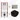 Toiletset Mat zwart zonder Spoelrand + Maxaro Flush inbouwreservoir TOI1429
