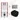 Toiletset Mat zwart zonder Spoelrand + Maxaro Flush inbouwreservoir TOI1453