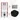 Toiletset Mat zwart zonder Spoelrand + Maxaro Flush inbouwreservoir TOI1461