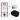 Toiletset Mat zwart met Spoelrand + Maxaro Flush inbouwreservoir TOI1480