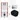 Toiletset Mat zwart met Spoelrand + Maxaro Flush inbouwreservoir TOI1481