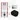 Toiletset Mat zwart met Spoelrand + Maxaro Flush inbouwreservoir TOI1482