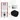 Toiletset Mat zwart zonder Spoelrand + Maxaro Flush inbouwreservoir TOI1486