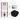 Toiletset Mat zwart zonder Spoelrand + Maxaro Flush inbouwreservoir TOI1495