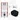 Toiletset Mat zwart met Spoelrand + Maxaro Flush inbouwreservoir TOI1514
