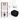 Toiletset Mat zwart zonder Spoelrand + Maxaro Flush inbouwreservoir TOI1518