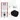 Toiletset Mat zwart zonder Spoelrand + Maxaro Flush inbouwreservoir TOI1519