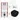 Toiletset Mat zwart zonder Spoelrand + Maxaro Flush inbouwreservoir TOI1527