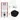 Toiletset Mat zwart zonder Spoelrand + Maxaro Flush inbouwreservoir TOI1528