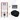 Toiletset Mat zwart met Spoelrand + Maxaro Flush inbouwreservoir TOI1611