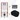 Toiletset Mat zwart met Spoelrand + Maxaro Flush inbouwreservoir TOI1612