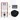 Toiletset Mat zwart zonder Spoelrand + Maxaro Flush inbouwreservoir TOI1626