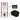 Toiletset Mat zwart met Spoelrand + Maxaro Flush inbouwreservoir TOI1644
