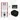 Toiletset Mat zwart met Spoelrand + Maxaro Flush inbouwreservoir TOI1646