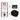 Toiletset Mat zwart zonder Spoelrand + Maxaro Flush inbouwreservoir TOI1650