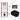 Toiletset Mat zwart met Spoelrand + Maxaro Flush inbouwreservoir TOI1678