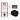Toiletset Mat zwart met Spoelrand + Maxaro Flush inbouwreservoir TOI1679