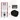 Toiletset Mat zwart zonder Spoelrand + Maxaro Flush inbouwreservoir TOI1683