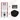 Toiletset Mat zwart zonder Spoelrand + Maxaro Flush inbouwreservoir TOI1692