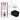 Toiletset Mat zwart met Spoelrand + Maxaro Flush inbouwreservoir TOI1710