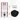Toiletset Mat zwart zonder Spoelrand + Maxaro Flush inbouwreservoir TOI1725