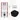 Toiletset Mat zwart zonder Spoelrand + Maxaro Flush inbouwreservoir TOI1726
