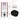 Toiletset Mat zwart met Spoelrand + Maxaro Flush inbouwreservoir TOI1745