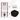 Toiletset Mat zwart zonder Spoelrand + Maxaro Flush inbouwreservoir TOI1758