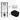 Toiletset Mat zwart met Spoelrand + Maxaro Flush Slim Pro inbouwreservoir met geluidsisolatie TOI2734