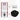 Toiletset Mat zwart zonder Spoelrand + Maxaro Flush inbouwreservoir TOI1594